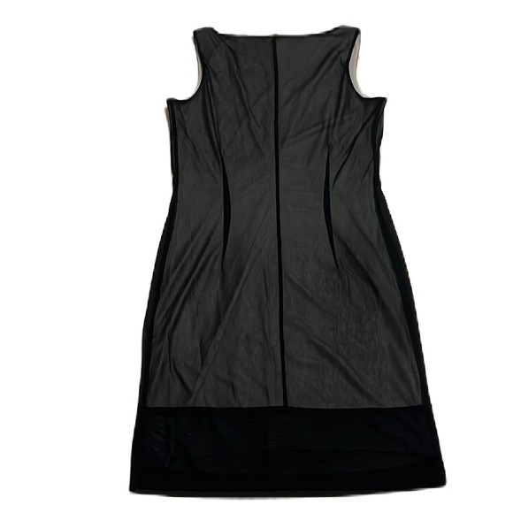 Express, Sleeveless, V-Neckline, Knee Length Dress, Balck/Gray, Size 7/8 - Picture 2 of 4